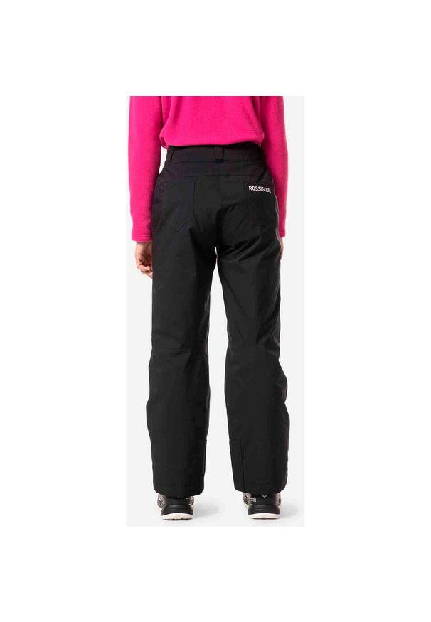 Spodnie narciarskie dziecięce Rossignol Girl Ski. Kolor: czarny. Sport: narciarstwo