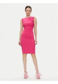 Rinascimento Sukienka codzienna CFC0117416003 Różowy Slim Fit. Okazja: na co dzień. Kolor: różowy. Materiał: syntetyk. Typ sukienki: proste. Styl: casual #1