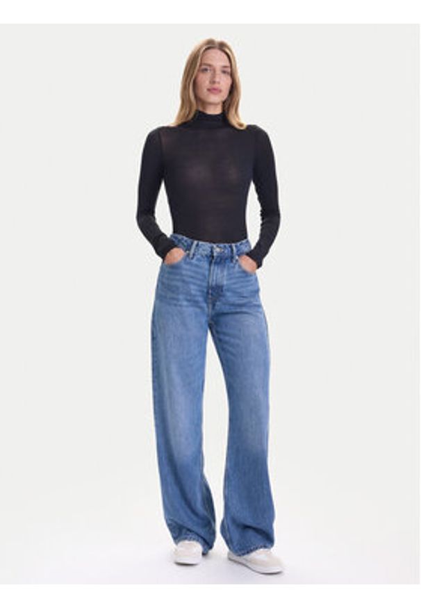 Hunkemöller Bluzka Intimate 302811 Czarny Slim Fit. Kolor: czarny