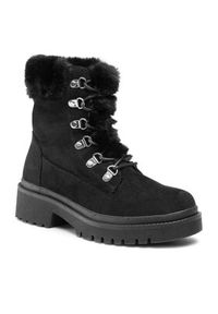 DeeZee Trzewiki WS2001-06 Czarny. Kolor: czarny. Materiał: materiał #6