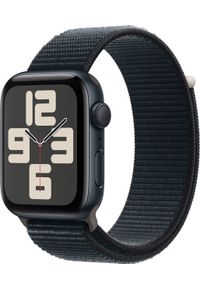 APPLE - Smartwatch Apple Apple Watch SE OLED 44 mm Cyfrowy 368 x 448 px Ekran dotykowy Czarny Wi-Fi GPS. Rodzaj zegarka: smartwatch. Kolor: czarny