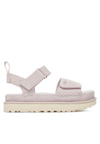 Ugg Sandały W Goldenstar 1136783 Fioletowy. Kolor: fioletowy. Materiał: zamsz, skóra