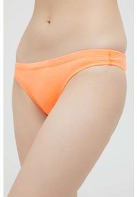 Nike dwuczęściowy strój kąpielowy Essential kolor pomarańczowy lekko usztywniona miseczka. Kolor: pomarańczowy. Materiał: skóra, materiał, włókno #5