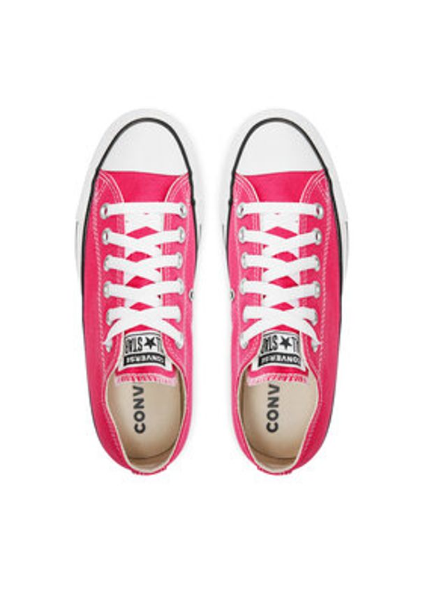 Converse Trampki Chuck Taylor All Star Ox A06569C Różowy. Kolor: różowy. Materiał: materiał
