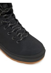 skechers - Skechers Botki Park City 168087/BBK Czarny. Kolor: czarny. Materiał: skóra #3