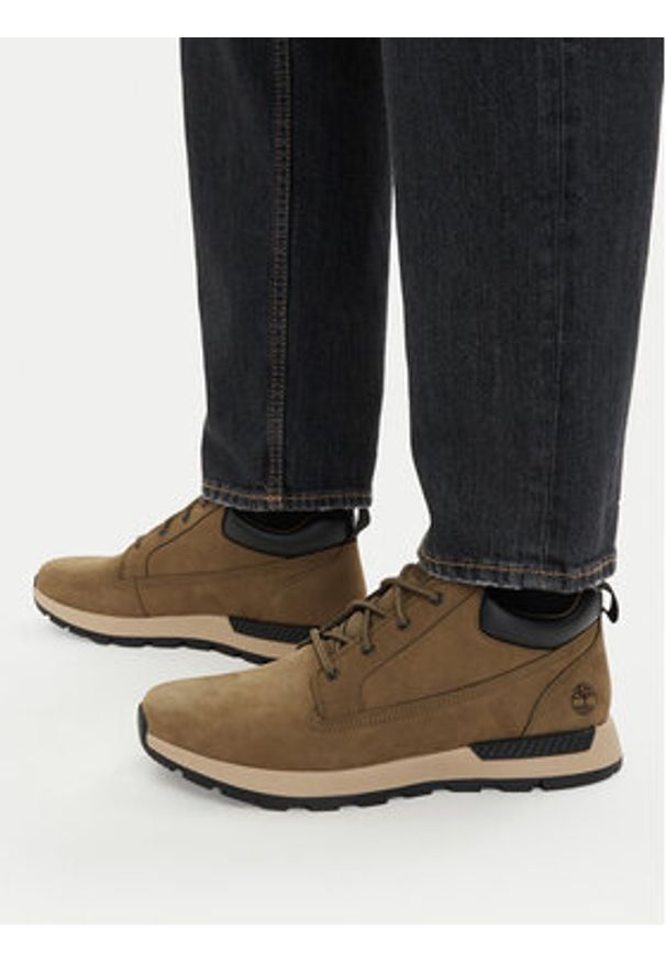 Timberland Sneakersy Killingtion Trekker Low TB0A69EDEO81 Khaki. Kolor: brązowy. Materiał: nubuk, skóra