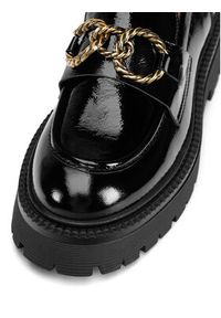 Eva Minge Półbuty BASMA-3473 Czarny. Kolor: czarny. Materiał: lakier, skóra #3