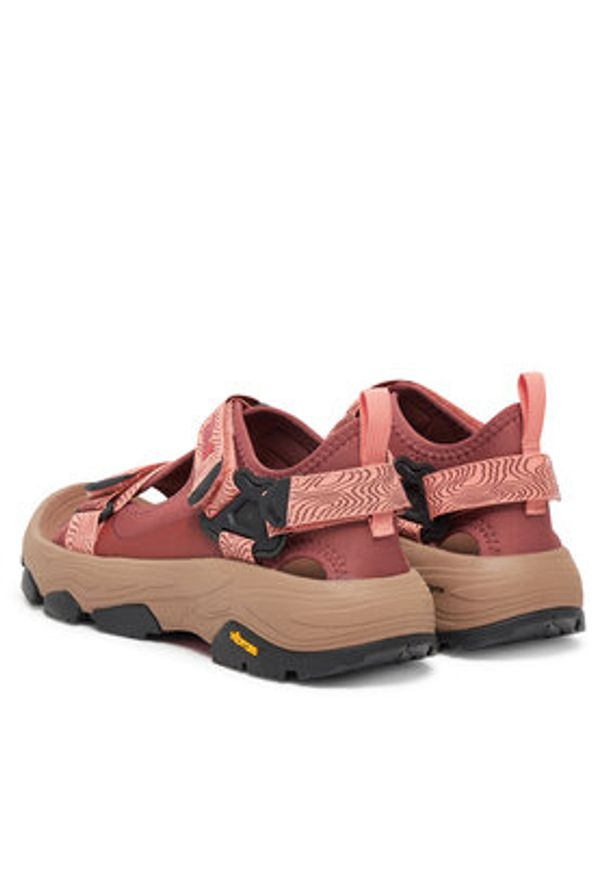 Teva Sandały Grandview Max 1166230 Bordowy. Kolor: czerwony. Materiał: materiał