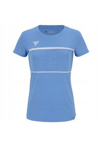 TECNIFIBRE - Koszulka tenisowa dziecięca Tecnifibre Team Tech Tee. Kolor: niebieski. Sport: tenis