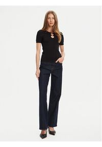 Guess Bluzka W5YR16 Z3OV0 Czarny Regular Fit. Kolor: czarny. Materiał: syntetyk #4