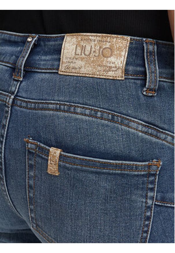 Liu Jo Jeansy UA6006 D0318 Granatowy Slim Fit. Kolor: niebieski