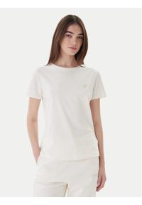 Guess T-Shirt V4YI09 J1314 Écru Oversize. Kolor: kremowy. Materiał: bawełna #1