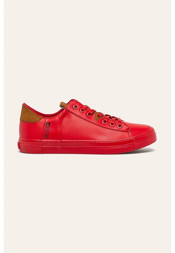 Big-Star - Big Star - Tenisówki. Nosek buta: okrągły. Zapięcie: sznurówki. Kolor: czerwony. Materiał: syntetyk, materiał, skóra ekologiczna, guma. Szerokość cholewki: normalna