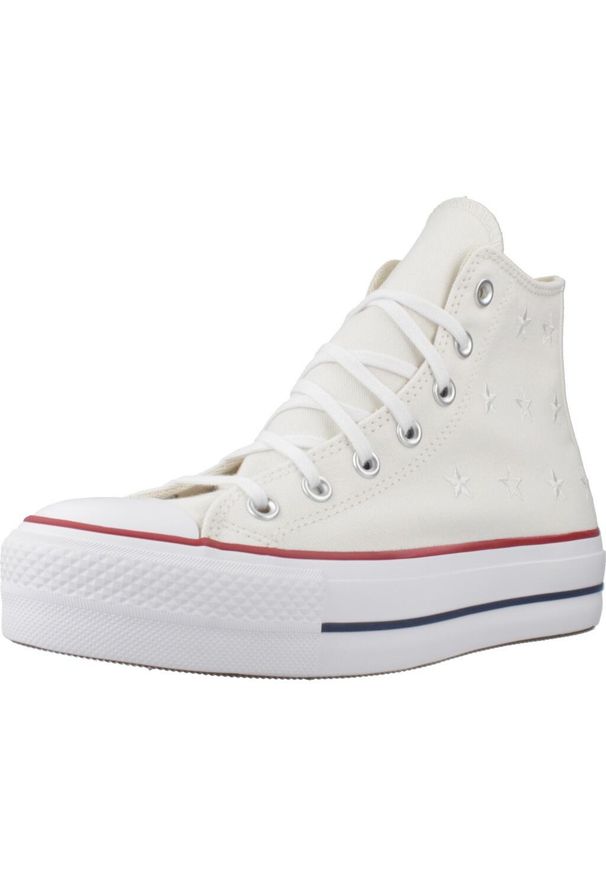 Converse - Buty CONVERSE TAYLOR ALL STAR LIFT Biały. Kolor: biały. Materiał: materiał. Styl: sportowy. Model: Converse All Star. Sport: turystyka piesza