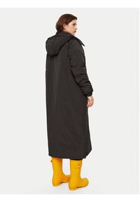 Hunter Płaszcz przejściowy HARW0014242 Czarny Regular Fit. Kolor: czarny. Materiał: syntetyk