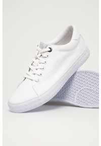 Big-Star - Big Star - Tenisówki. Nosek buta: okrągły. Zapięcie: sznurówki. Kolor: biały. Materiał: syntetyk, materiał, guma. Szerokość cholewki: normalna #3