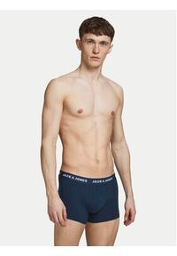 Jack & Jones - Jack&Jones Komplet 12 par bokserek Solid 12189935 Kolorowy. Materiał: bawełna. Wzór: kolorowy #7