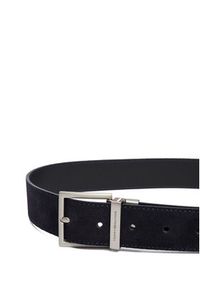 TOMMY HILFIGER - Tommy Hilfiger Pasek Męski Hudson Rev 3.5 AM0AM13945 Czarny. Kolor: czarny. Materiał: skóra #3