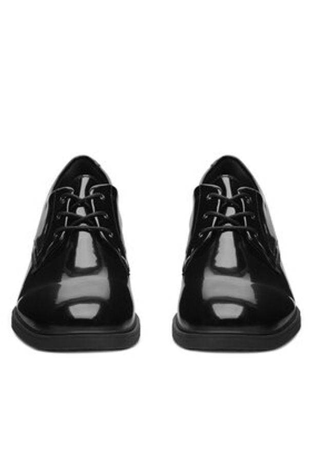 Remonte Oxfordy D1U02-00 Czarny. Kolor: czarny. Materiał: skóra, syntetyk