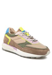 Sneakersy HOFF Cuzco 22207007 Brown. Kolor: brązowy. Materiał: zamsz, skóra