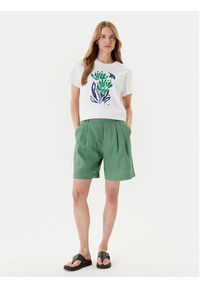 United Colors of Benetton - United Colors Of Benetton T-Shirt 3BL0D10AK Biały Regular Fit. Kolor: biały. Materiał: bawełna #3