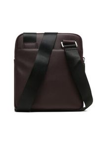Guess Saszetka Certosa Saffiano Smart Mini Bags HMECSA P3123 Bordowy. Kolor: czerwony. Materiał: skóra