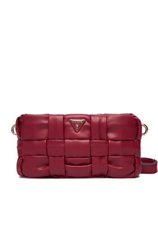 Guess Torebka Marion Mini HWWG80 72720 Czerwony. Kolor: czerwony. Materiał: skórzane