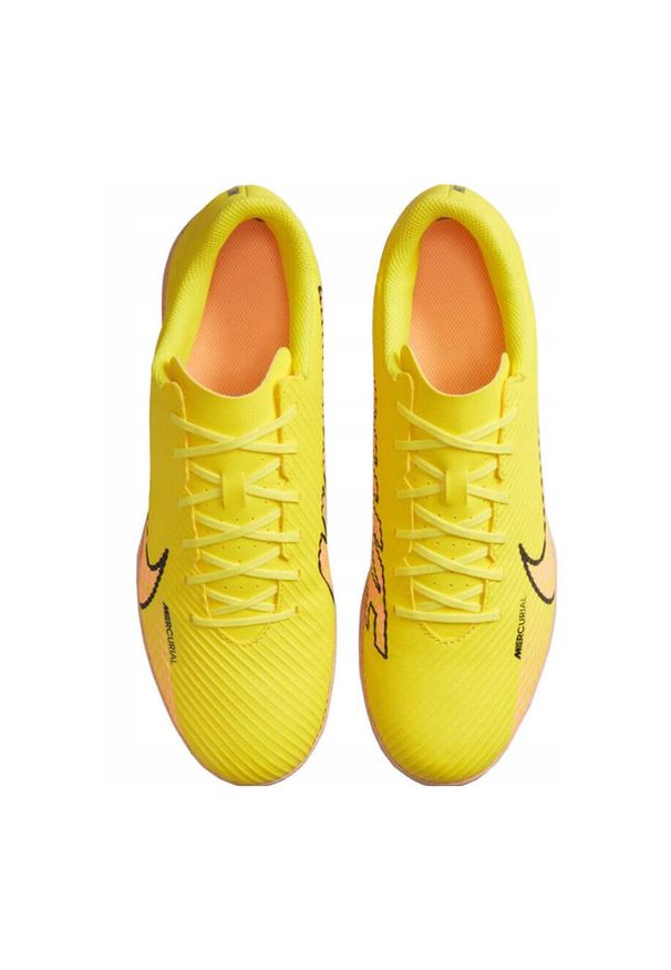 Buty do gry w piłkę Nike Vapor 15 Club IC Halówki. Kolor: żółty