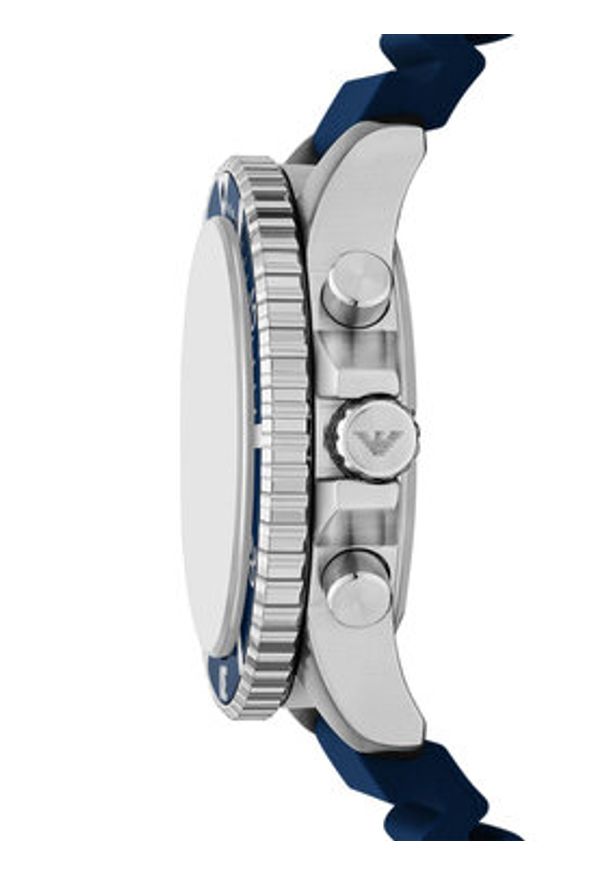 Emporio Armani Zegarek World Explorer AR11696 Granatowy. Kolor: niebieski