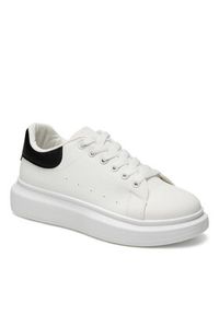 DeeZee Sneakersy WFA2910-1 Biały. Kolor: biały. Materiał: skóra #3