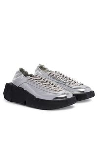 United Nude Sneakersy Mega Lacey 1099514116 Srebrny. Kolor: srebrny. Materiał: skóra #2