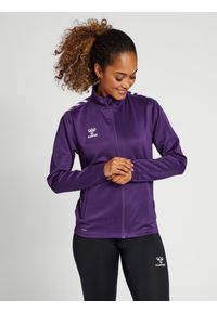 Bluza sportowa damska Hummel half zip Core XK. Kolor: biały, czerwony, wielokolorowy, niebieski. Materiał: dresówka