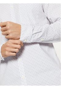 s.Oliver Koszula 2149815 Biały Slim Fit. Kolor: biały. Materiał: bawełna #4