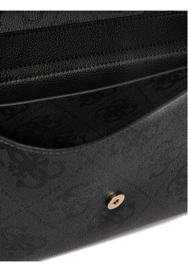 Guess Torebka Meridian II HWOS69 74200 Szary. Kolor: szary. Materiał: skórzane