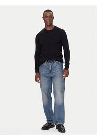 Guess Sweter M5BR35 Z2ZK2 Czarny Regular Fit. Kolor: czarny. Materiał: syntetyk #2