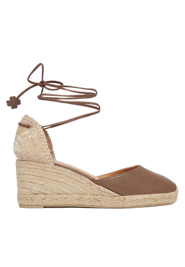 Espadryle Castañer. Kolor: brązowy