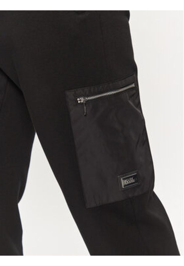 Karl Lagerfeld - KARL LAGERFELD Spodnie dresowe 705071 551900 Czarny Regular Fit. Kolor: czarny. Materiał: bawełna