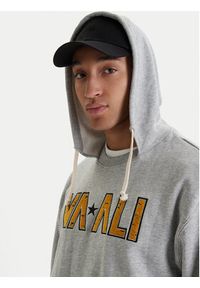 RVCA Bluza Va X Ali 23A413500 Szary Regular Fit. Kolor: szary. Materiał: bawełna #4