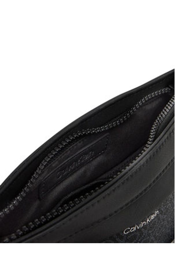 Calvin Klein Saszetka nerka Ck Must Waistbag Mono K50K513048 Czarny. Kolor: czarny. Materiał: skóra
