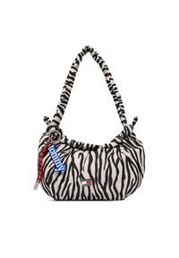 Tommy Jeans Torebka Tjw Icon Charms Zebra Shlder Bag AW0AW18882 Biały. Kolor: biały. Wzór: motyw zwierzęcy #6