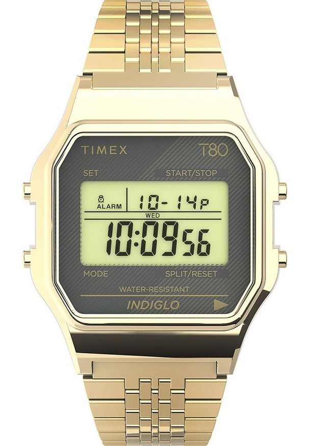 Zegarek Timex Zegarek damski Timex TW2U93500 złoty. Kolor: złoty