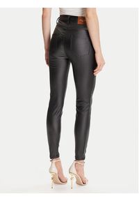 Rinascimento Spodnie z imitacji skóry CFC0126158003 Czarny Skinny Fit. Kolor: czarny. Materiał: skóra #5