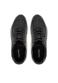 Calvin Klein Sneakersy Low Prof Runn Laceup Perf Lth HM0HM01871 Czarny. Kolor: czarny. Materiał: skóra #2