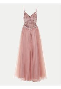 Hey Kyla - Swing Sukienka wieczorowa 5AH013HK Różowy Slim Fit. Kolor: różowy. Materiał: syntetyk. Styl: wizytowy #4