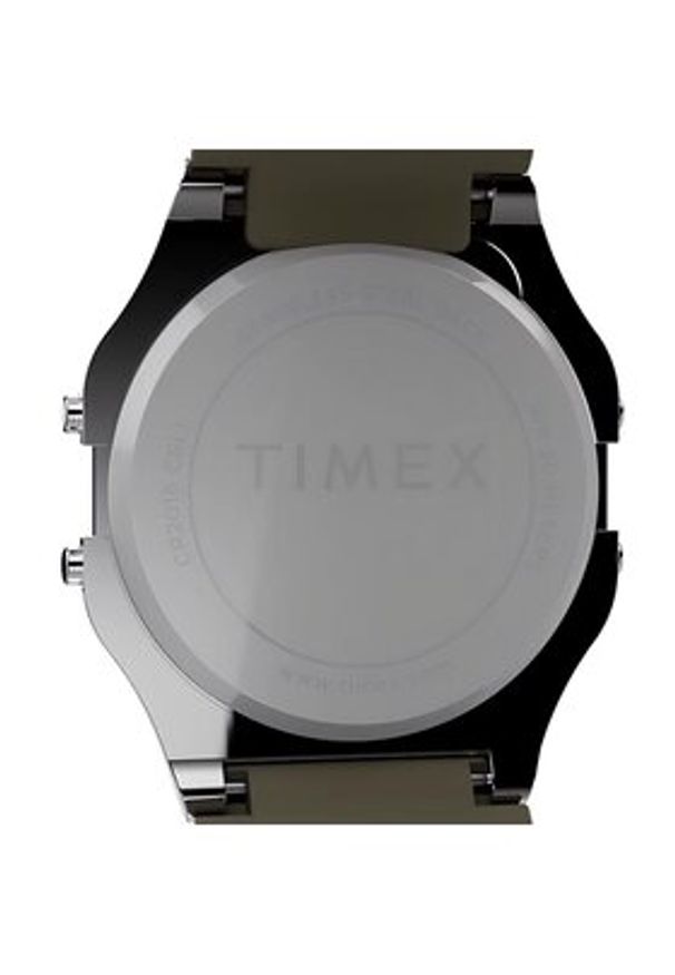 Timex Zegarek T80 TW2V41100 Khaki. Kolor: brązowy