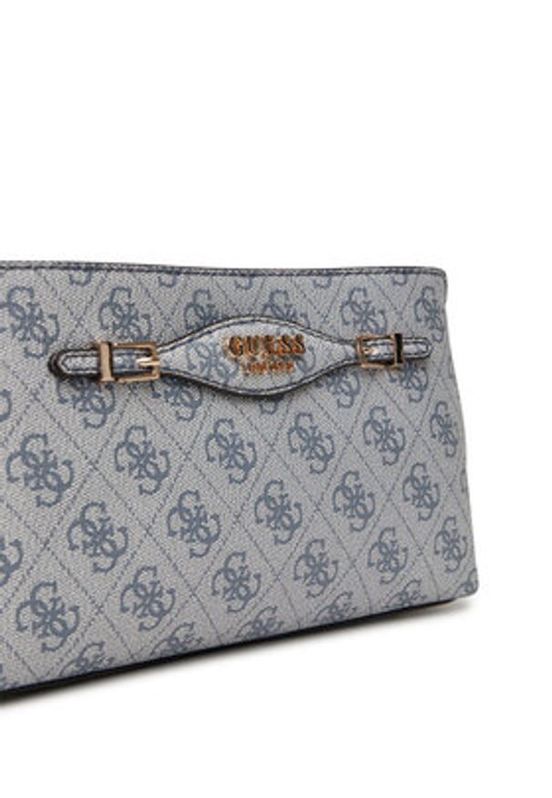 Guess Torebka Katya HWSG96 52120 Niebieski. Kolor: niebieski. Materiał: skórzane