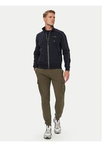 Aeronautica Militare Bluza 262FE2138UF00691 Granatowy Regular Fit. Kolor: niebieski. Materiał: wiskoza #2