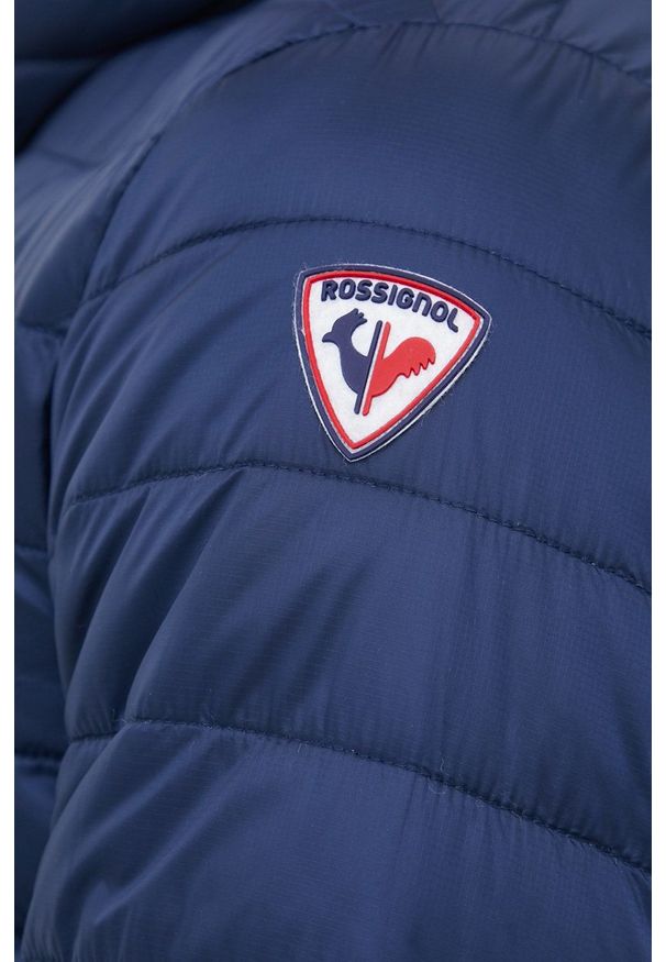 Rossignol kurtka sportowa kolor granatowy. Kolor: niebieski. Materiał: puch, syntetyk, materiał, tkanina. Styl: sportowy