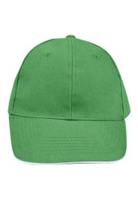 SOL'S - Czapka Z Daszkiem Buffalo 6 Panel. Kolor: zielony