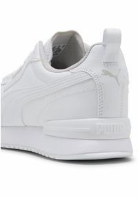 Buty do chodzenia męskie Puma R78 SL. Kolor: biały. Materiał: syntetyk, tkanina, materiał. Wzór: aplikacja. Sezon: lato. Sport: turystyka piesza
